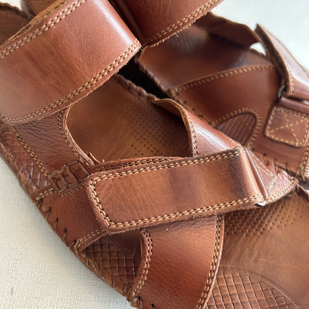 NWOT Pikolinos TARIFA O6J Flat Sandals Leather - Picture 7 of 16